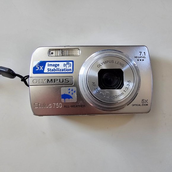 Olympus Stylus 750 CCD Digital Camera AS IS - Picture 7 of 7